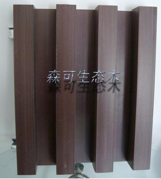 天花格栅,绿可木生态木,环保木塑,防水隔音板